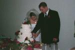 Cutting the cake