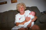 Hilde with Grandma