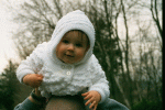 I HAVE A BABY ON MY HEAD!