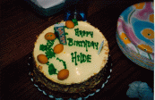 Hilde's birthday cake