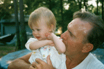 No kisses for Grandpa